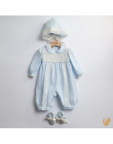 Completo in pura seta Battesimo