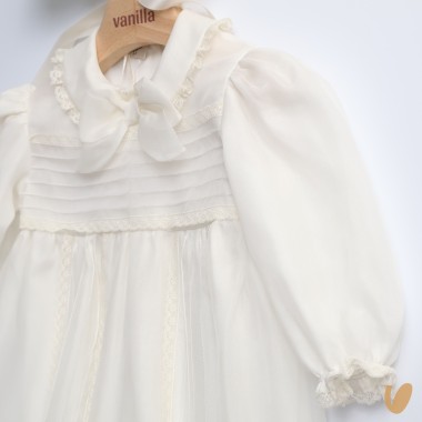 Completo in pura seta Battesimo