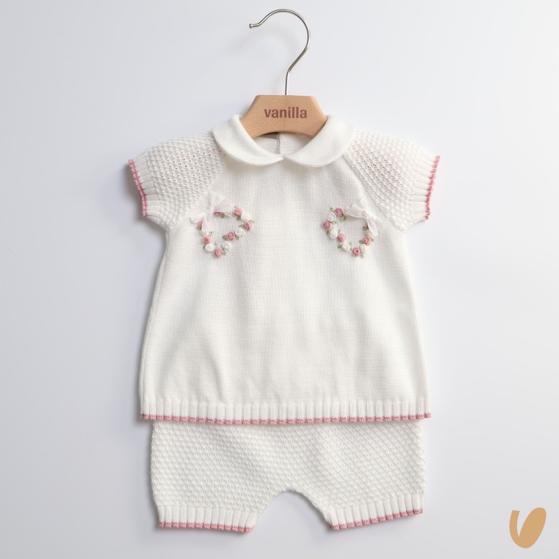 Completo nascita roselline Set Nascita e Uscita Clinica