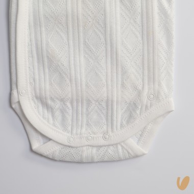 Body incrocio manica corta filo di scozia Body Manica Corta