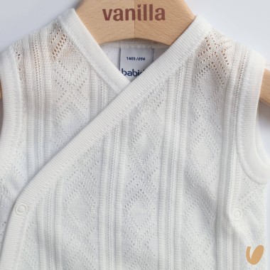 Body incrocio giromanica filo di scozia Body Bretelline