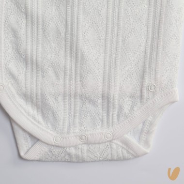 Body incrocio giromanica filo di scozia Body Bretelline