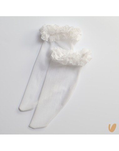 Calzini in tulle con pizzo Calzini Corti