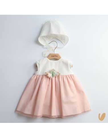 Abito e cuffietta battesimale Battesimo