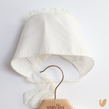 Abito e cuffietta battesimale Battesimo