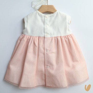 Abito e cuffietta battesimale Battesimo