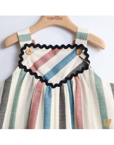 Salopette righe Abito e Tuta