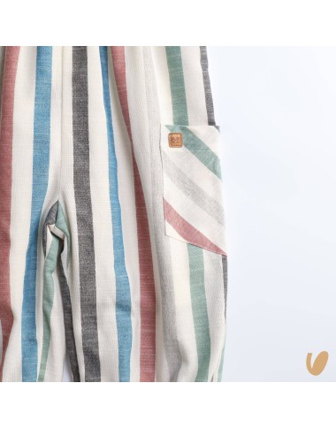 Salopette righe Abito e Tuta