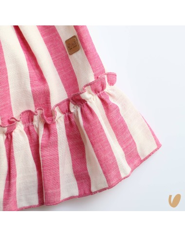 Abito righe Bimba 2/8 anni