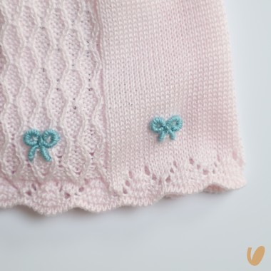 Cappello in filo nodo d'amore Cappello e Babbucce