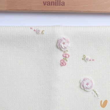 Coperta in lana ricamata Coperta e Lenzuola