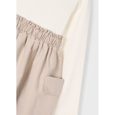 Abito combinato cargo       Bimba