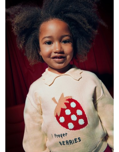 Completo Maglia fragola e Gonna Bimba