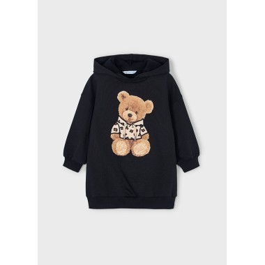 Abito felpa orsetto Bimba