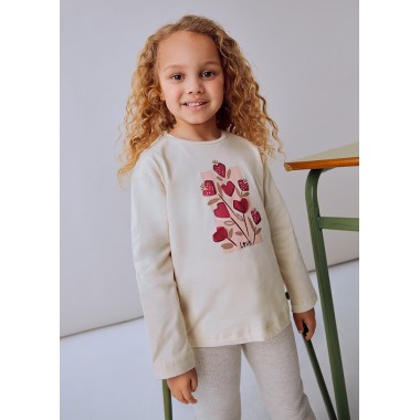 Shirt cuori Bimba