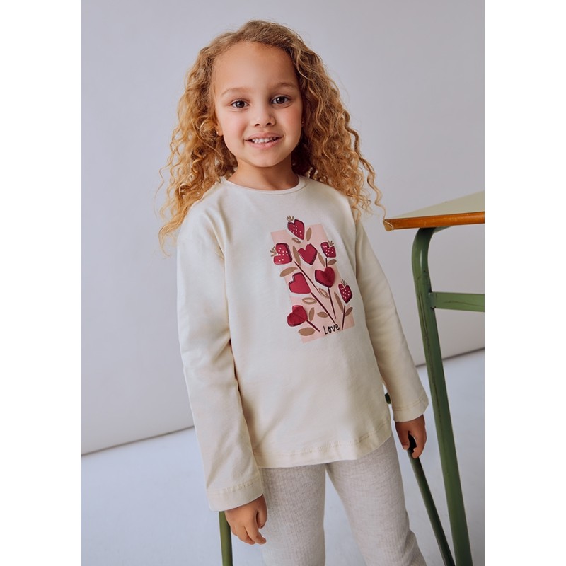 Shirt cuori Bimba