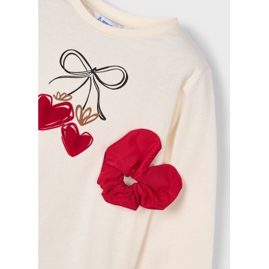 Shirt e codino cuore T-Shirt e Top