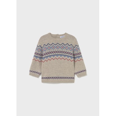 Maglioncino jacquard               Neonato