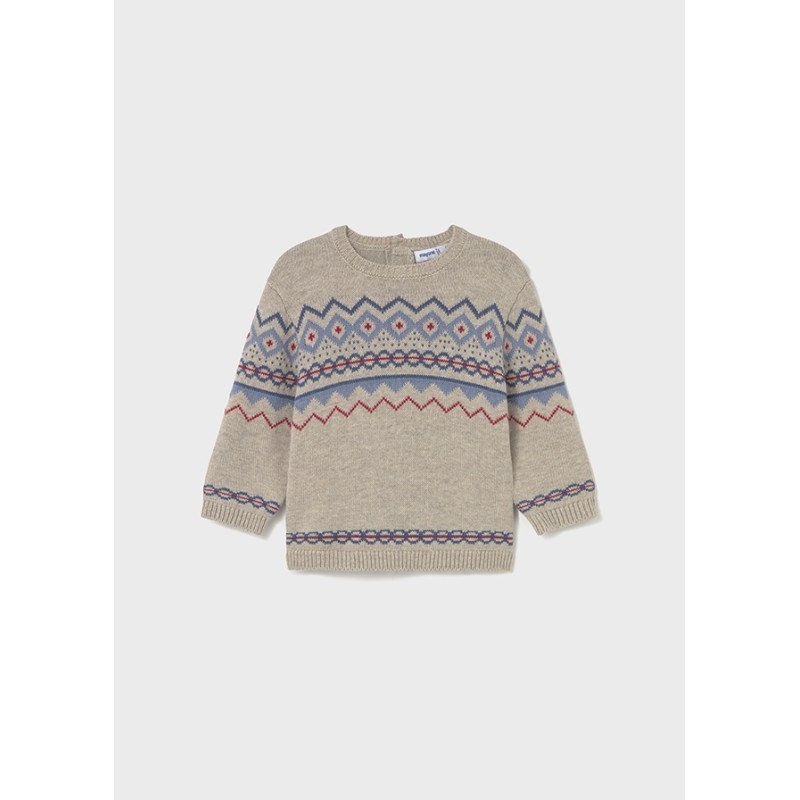 Maglioncino jacquard               Neonato