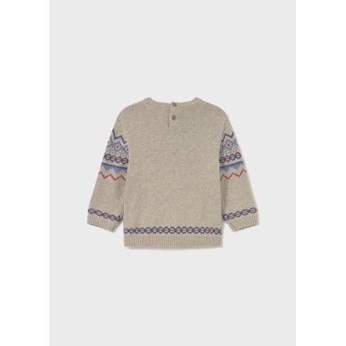 Maglioncino jacquard               Neonato