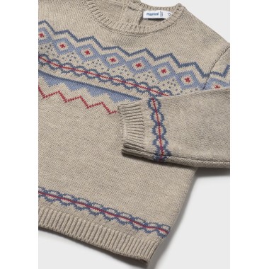 Maglioncino jacquard               Neonato