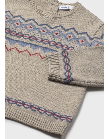 Jacquard sweater