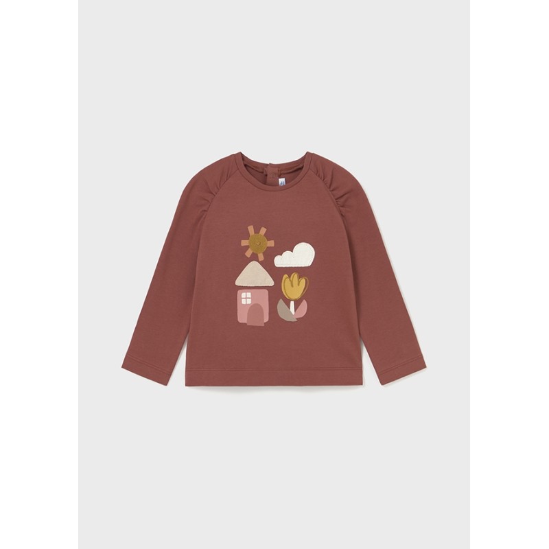 Shirt casa fiore Neonata