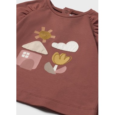 Shirt casa fiore Neonata