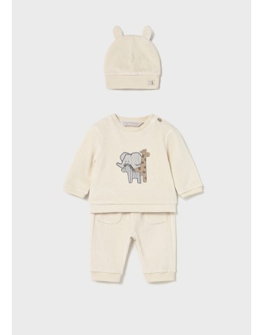 Complete knitted pants and hat