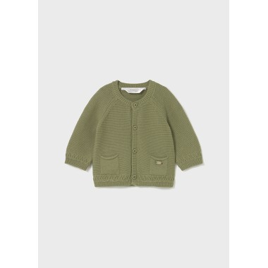Cardigan girocollo tricot     Neonata