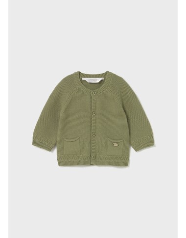 Cardigan tricot neckline