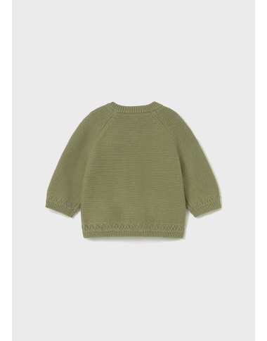 Cardigan tricot neckline