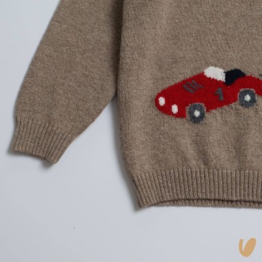 Maglia aereo lana e cashmere Bimbo