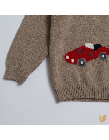 Wool and cashmere air sweater