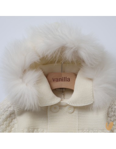 Double-breasted wool coat