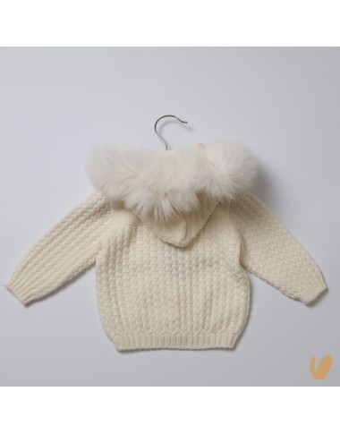 Double-breasted wool coat