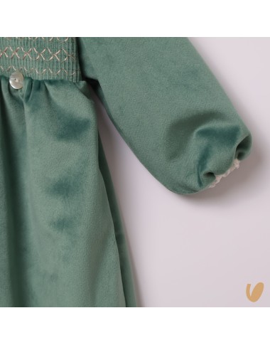 Armchair with velvet headset