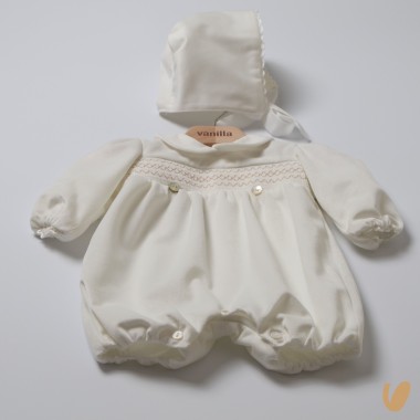 Pagliaccetto con cuffia elegante Completo e Pagliaccetto