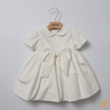 Abito in velluto fiocco Abito e Tute