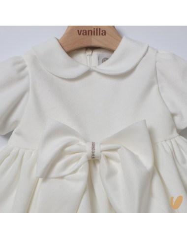 Abito in velluto fiocco Abito e Tute