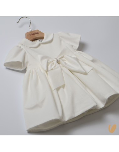 Abito in velluto fiocco Abito e Tute