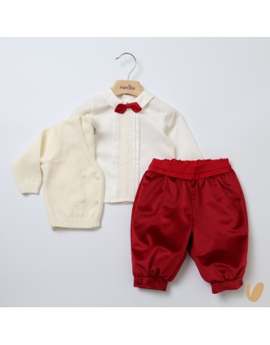 Completo elegante Natalizio Battesimo