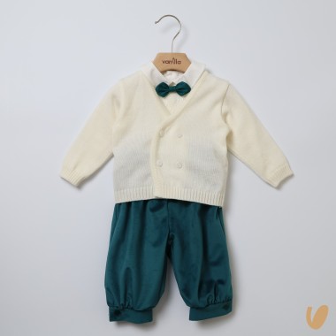 Completo elegante Battesimo