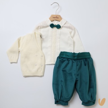 Completo elegante Battesimo