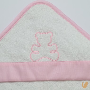 Accappatoio triangolo orsetto Bagnetto
