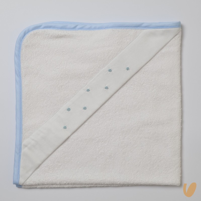 Accappatoio triangolo roselline Bagnetto