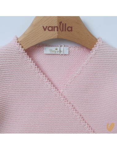 Incrociato in pura lana Maglia e Cardigan