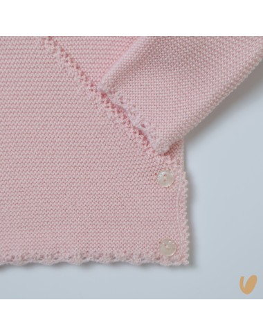 Crossed in pure wool