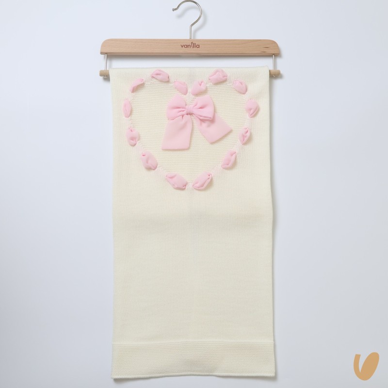 Coperta in lana cuore Coperte e Lenzuola