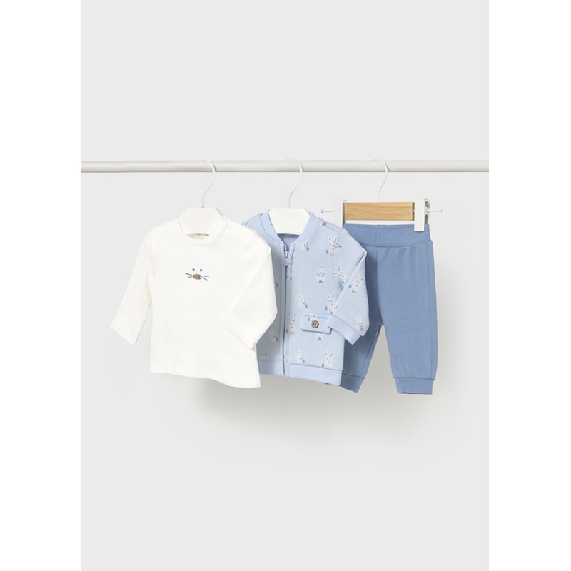 Completo Shirt Cardigan e pantalone Neonato
